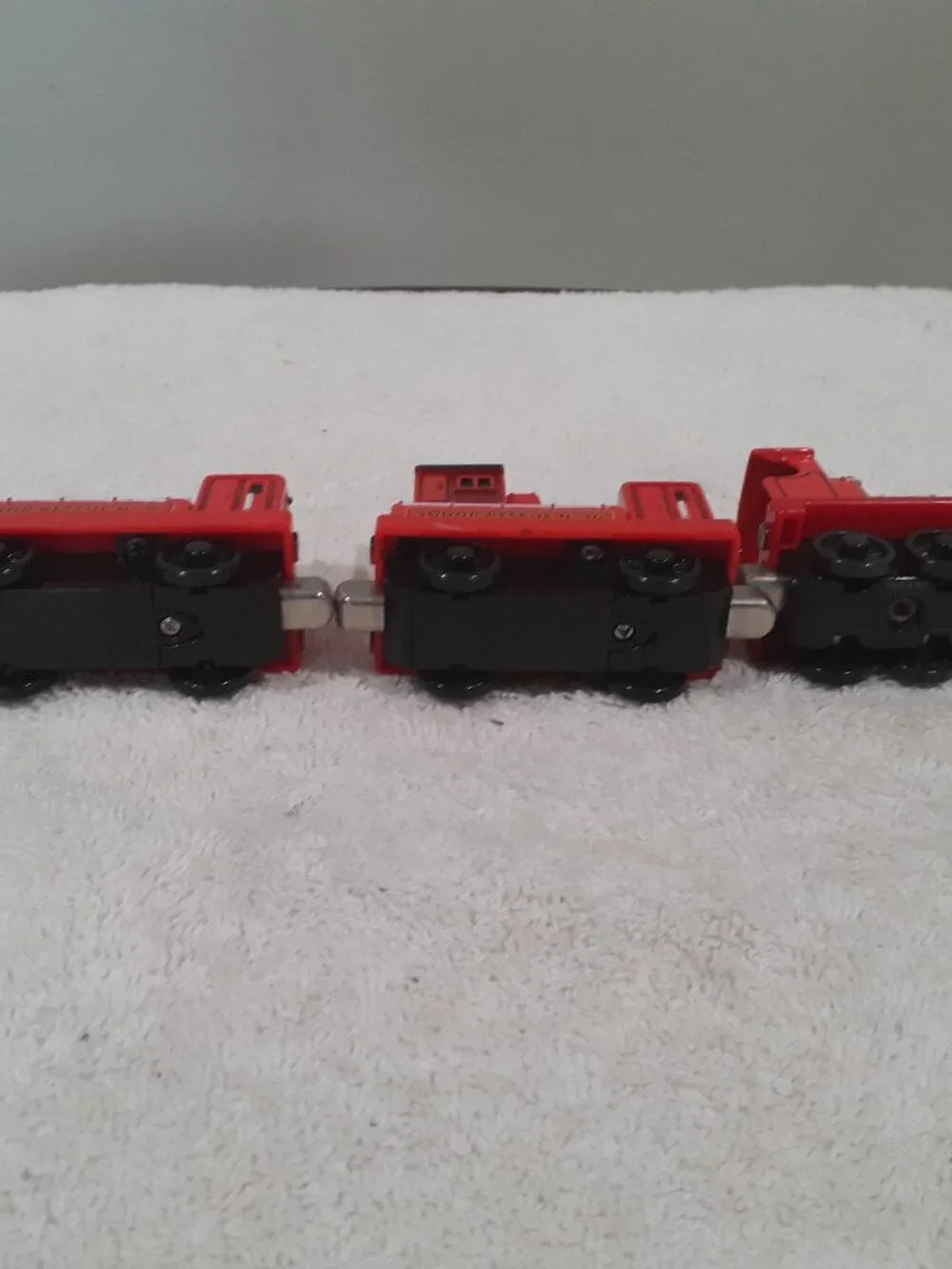 Thomas and Friends Railroad Tank engines: James. Spotlight & Hose car, Emily